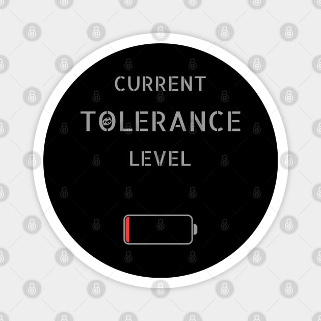 Tolerance level Magnet by Cavaleyn Designs